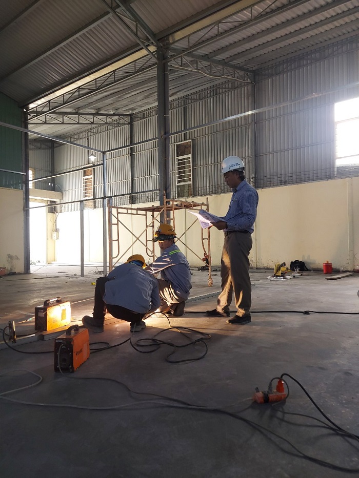 Xây dựng nhà xưởng tại long an