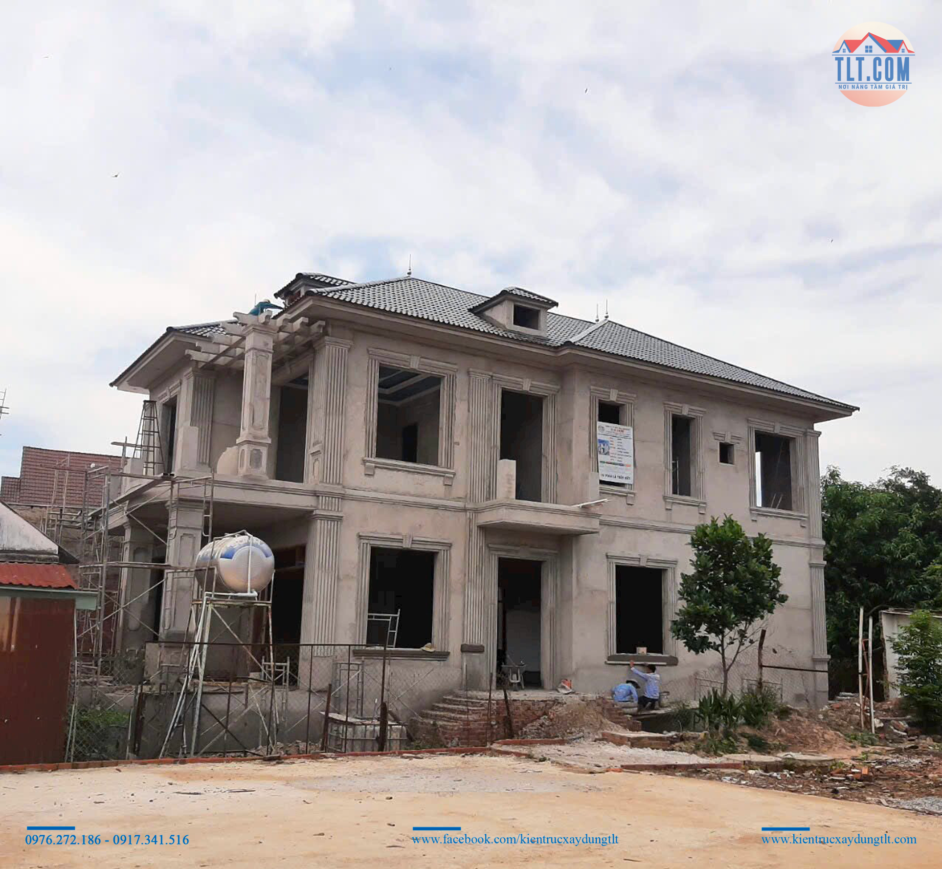 Quy trình thi công biệt thự 2024