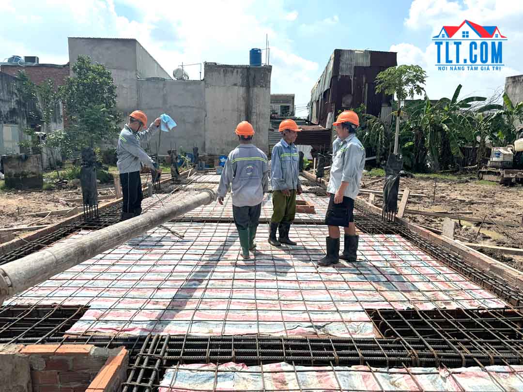 Thi công đổ bê tông