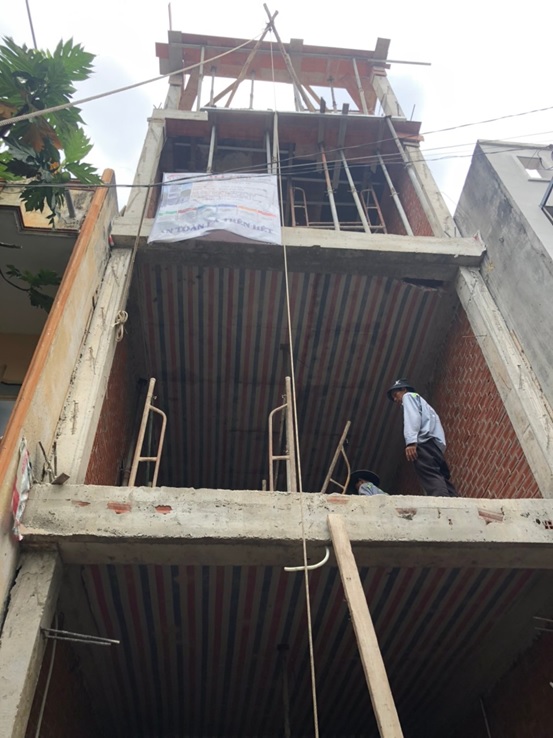 Dự án xây dựng nhà trọn gói 1 trệt 3 lầu