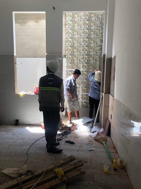 Dự án xây dựng nhà trọn gói 1 trệt 3 lầu