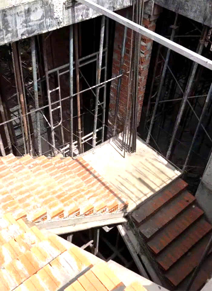 Thi công xây dựng cầu thang nhà