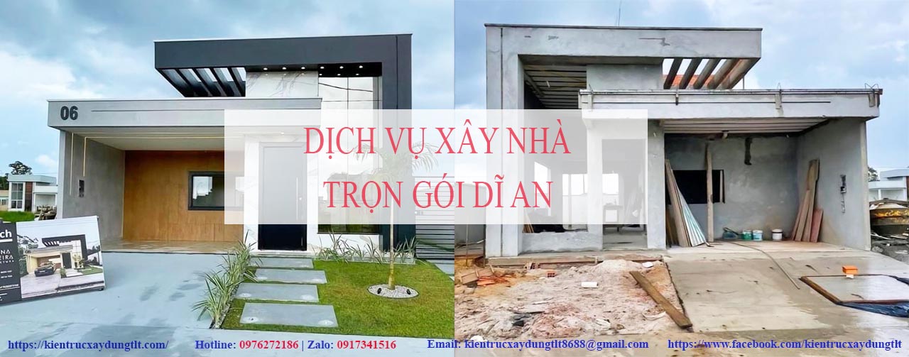 Dịch vụ xây nhà cấp 4 trọn gói dĩ an