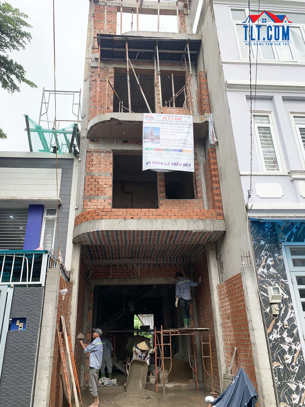 xây nhà phố trọn gói