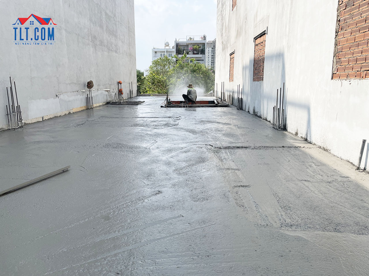 Đổ bê tông sàn