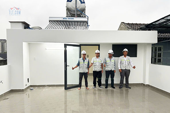 mẫu thiết kế nhà có sân thượng