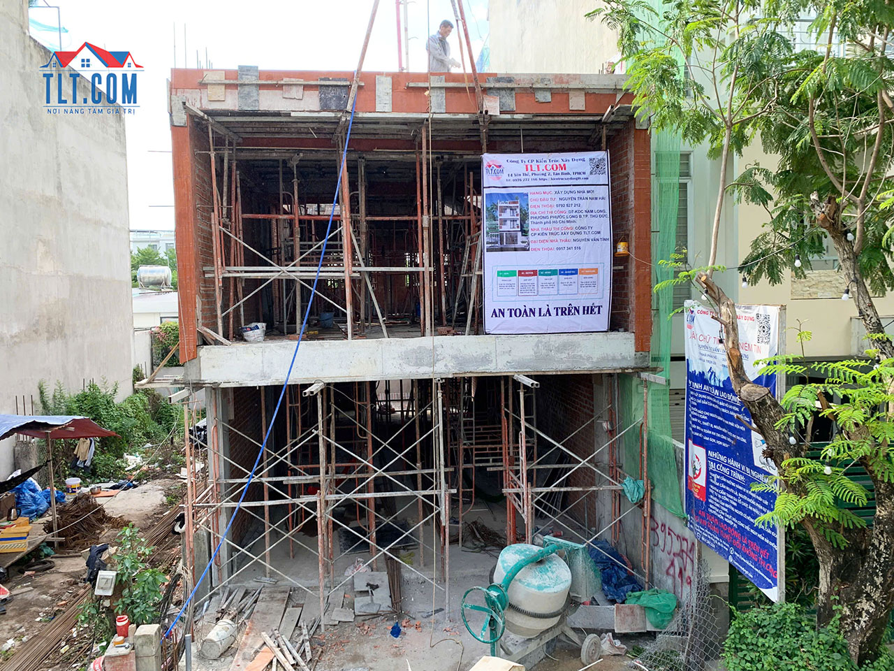 xây nhà phần thô tphcm