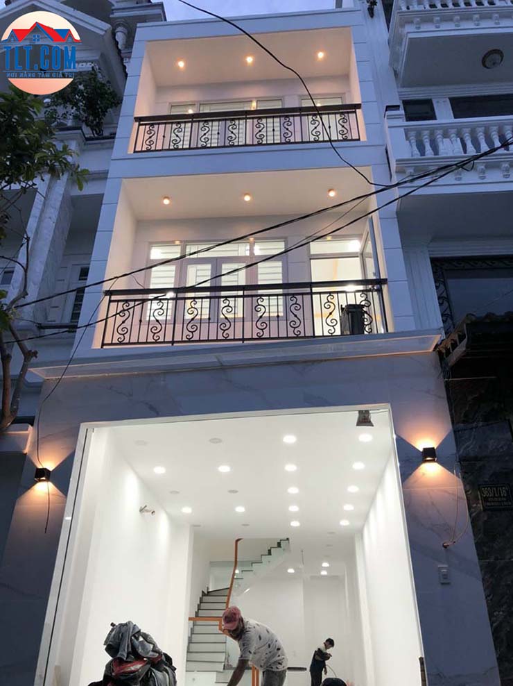 Thi công hoàn thiện nhà phố hiện đại