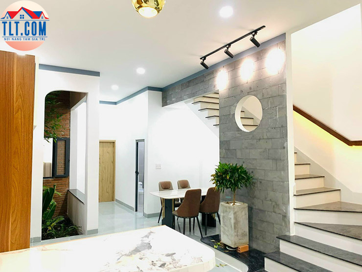 Không gian căn nhà sau khi thi công xây dựng trọn gói