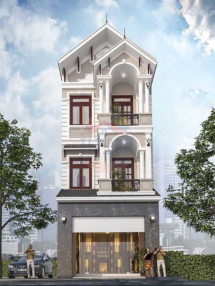 Mẫu nhà phong cách tân cổ điển