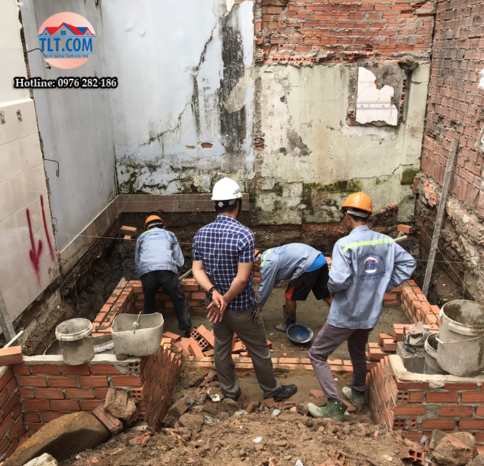 Hình ảnh thi công nhà tại quận 2