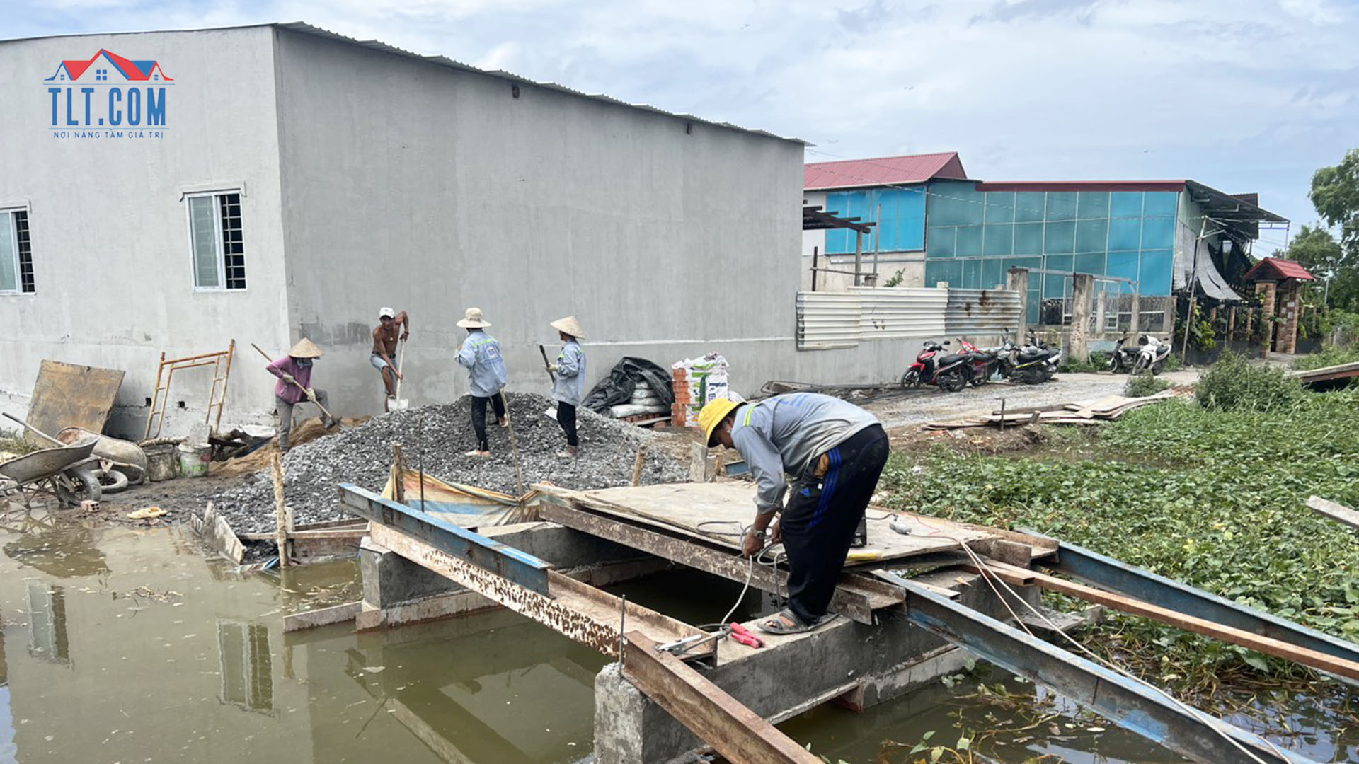 Nhà thầu TLT thực hiện thi công công trình nhà cô Hoa