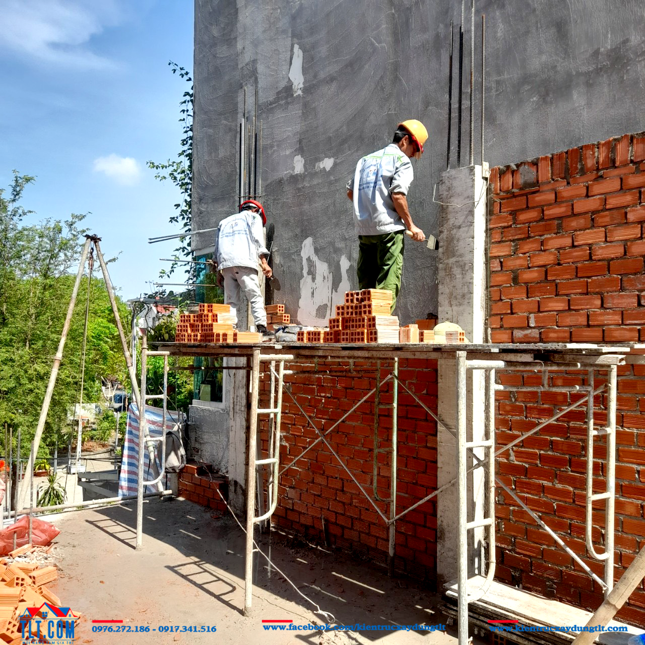 dịch vụ xây nhà phần thô