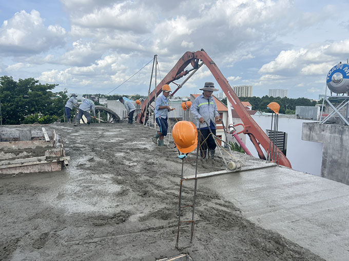 Xây nhà phần thô và nhân công hoàn thiện