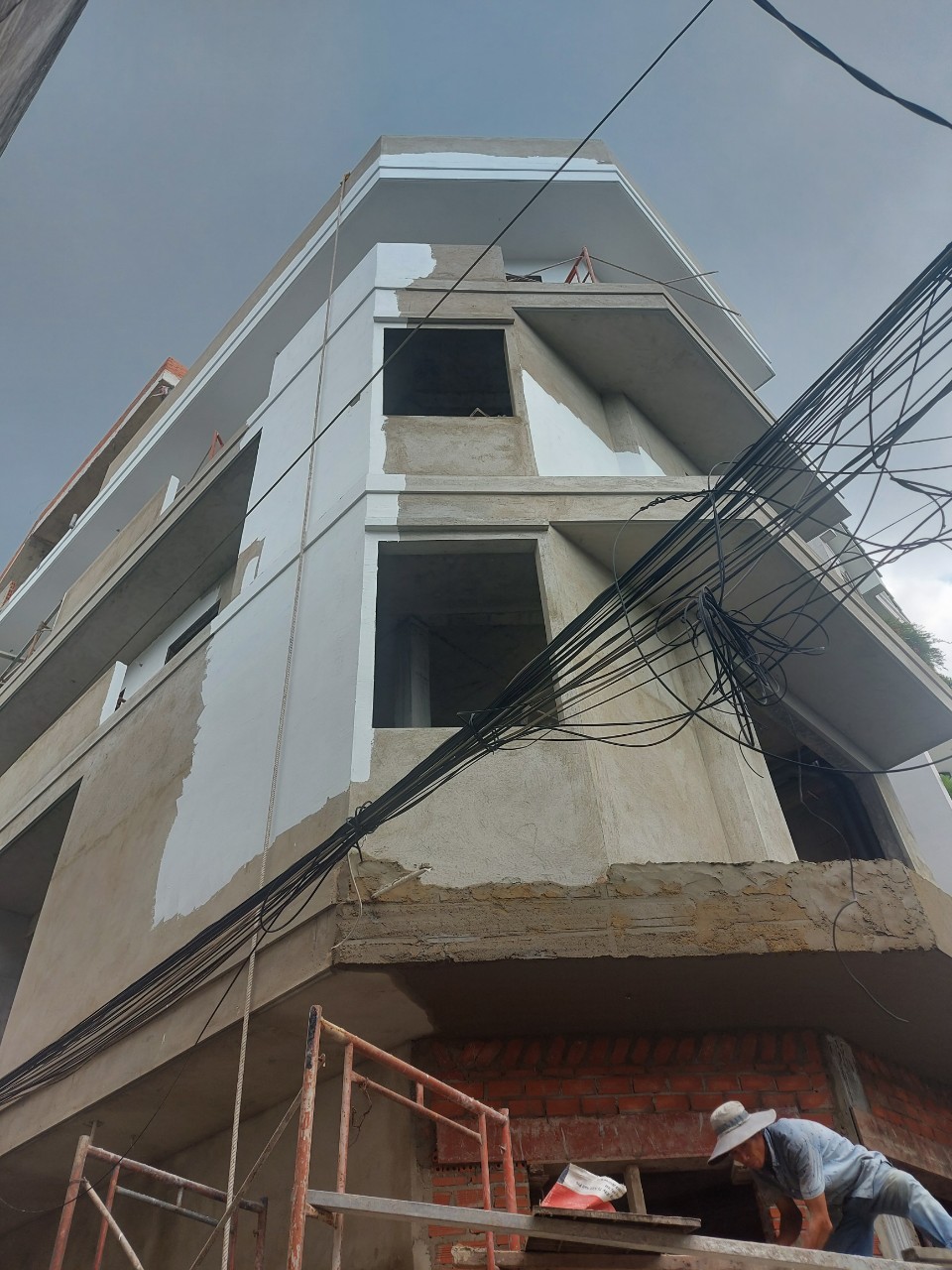 Công đoạn thi công hoàn thiện nhà phố Gò vấp