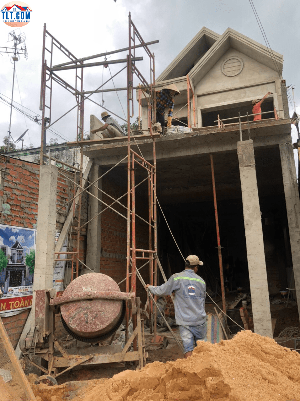 giá xây nhà trọn gói Thuận An