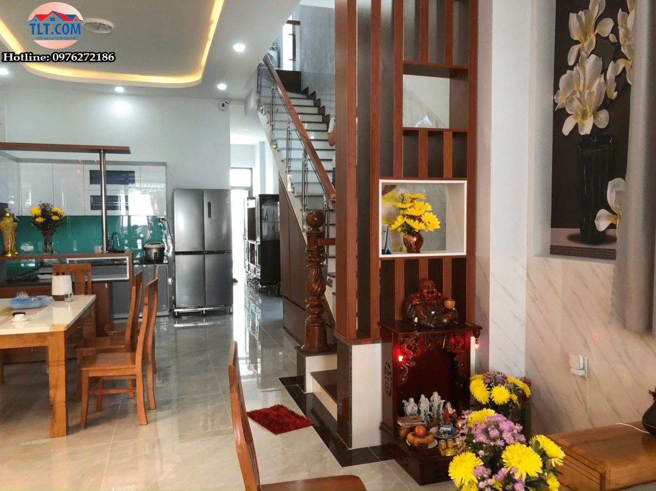 Nội thất hoàn thiện bên trong nhà