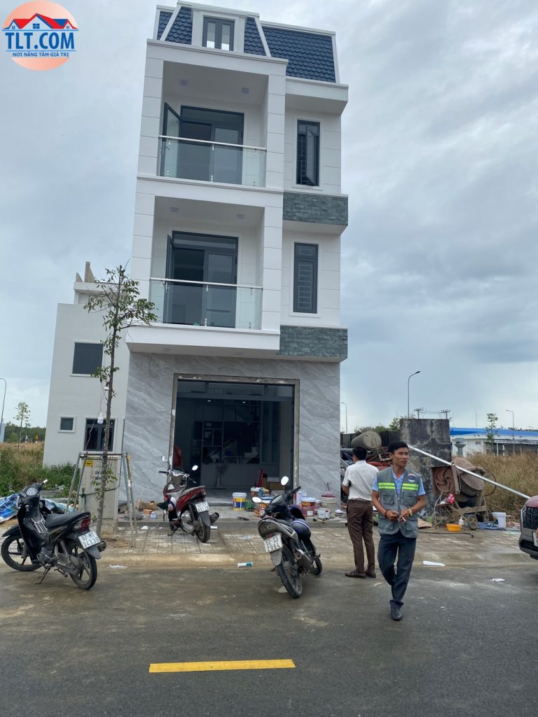 mẫu nhà phố 1 trệt 3 lầu đẹp