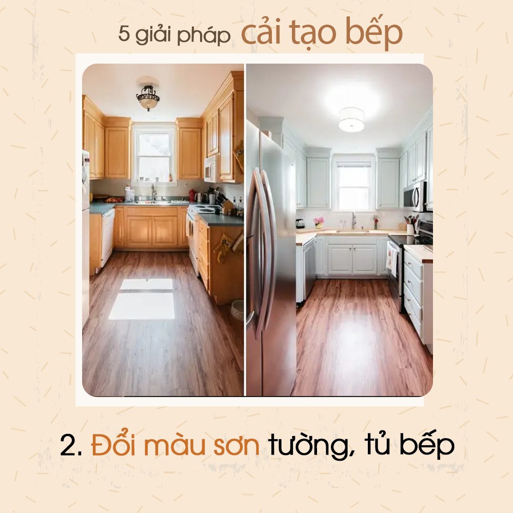 Gợi ý cải tạo nhà bếp