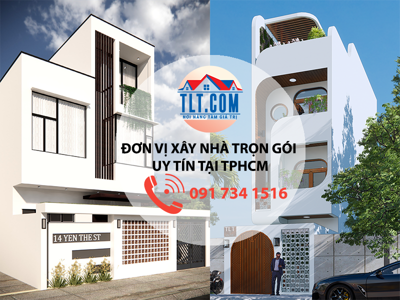 Xây nhà trọn gói kiến trúc TLT